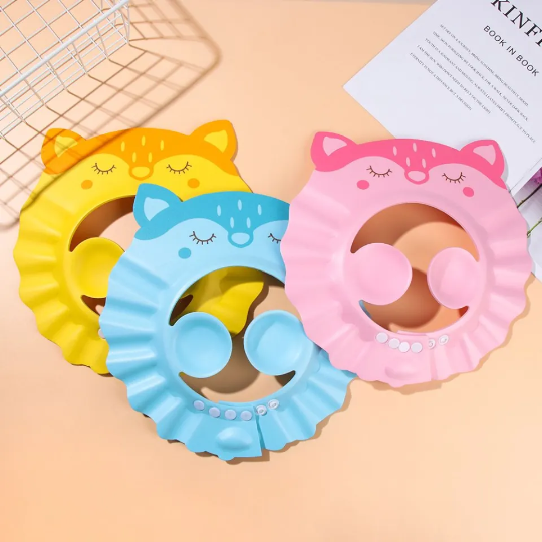 Cartoon Design Baby Shower Cap